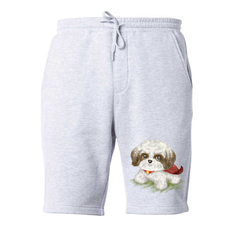 Super Shih Tzu Tumblr Fleece Short | Artistshot