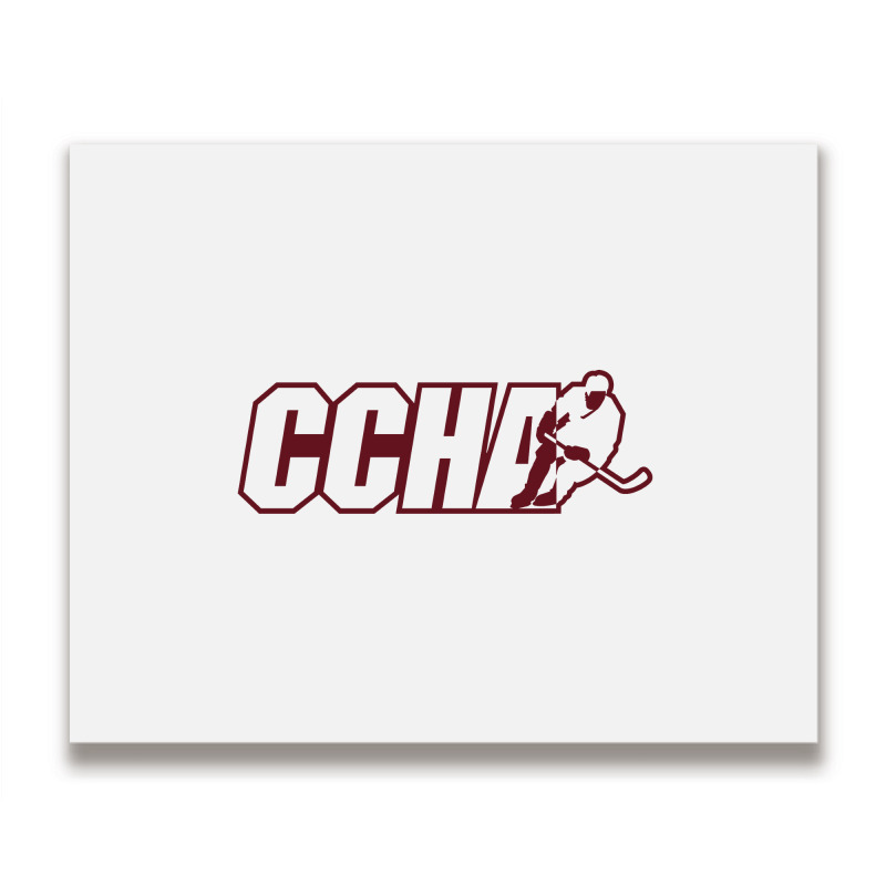 Ccha Hockey Metal Print Horizontal | Artistshot