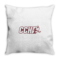 Ccha Hockey Throw Pillow | Artistshot