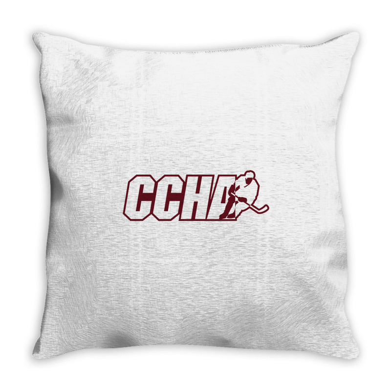 Ccha Hockey Throw Pillow | Artistshot