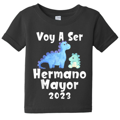 Voy A Ser Hermano Mayor Anuncio De Embarazo D Baby Tee By