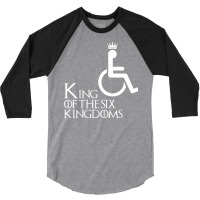 Bran   King Of The Six Kingdoms 3/4 Sleeve Shirt | Artistshot