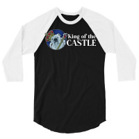 King Of The Castle Bulldog 3/4 Sleeve Shirt | Artistshot