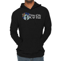 King Of The Castle Bulldog Lightweight Hoodie | Artistshot