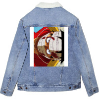 Luffy Angry Wano Unisex Sherpa-lined Denim Jacket | Artistshot