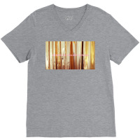 Behind The Curtain V-neck Tee | Artistshot