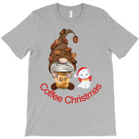 Christmas Coffee And Cat Lover Santa Clause Christ T-shirt | Artistshot