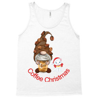 Christmas Coffee And Cat Lover Santa Clause Christ Tank Top | Artistshot