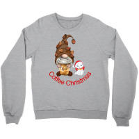 Christmas Coffee And Cat Lover Santa Clause Christ Crewneck Sweatshirt | Artistshot