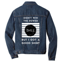 Didn't Win The Powerball1 Men Denim Jacket | Artistshot