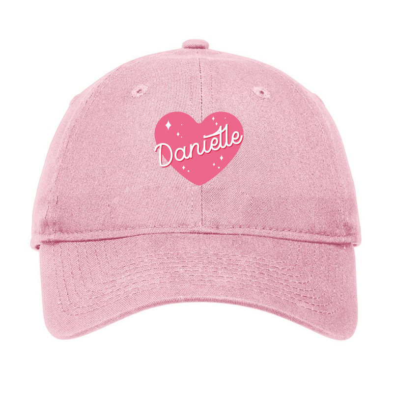 Newjeans New Jeans Danielle Name Typography Tokki Adjustable Cap | Artistshot