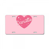 Newjeans New Jeans Danielle Name Typography Tokki License Plate | Artistshot