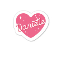 Newjeans New Jeans Danielle Name Typography Tokki Sticker | Artistshot