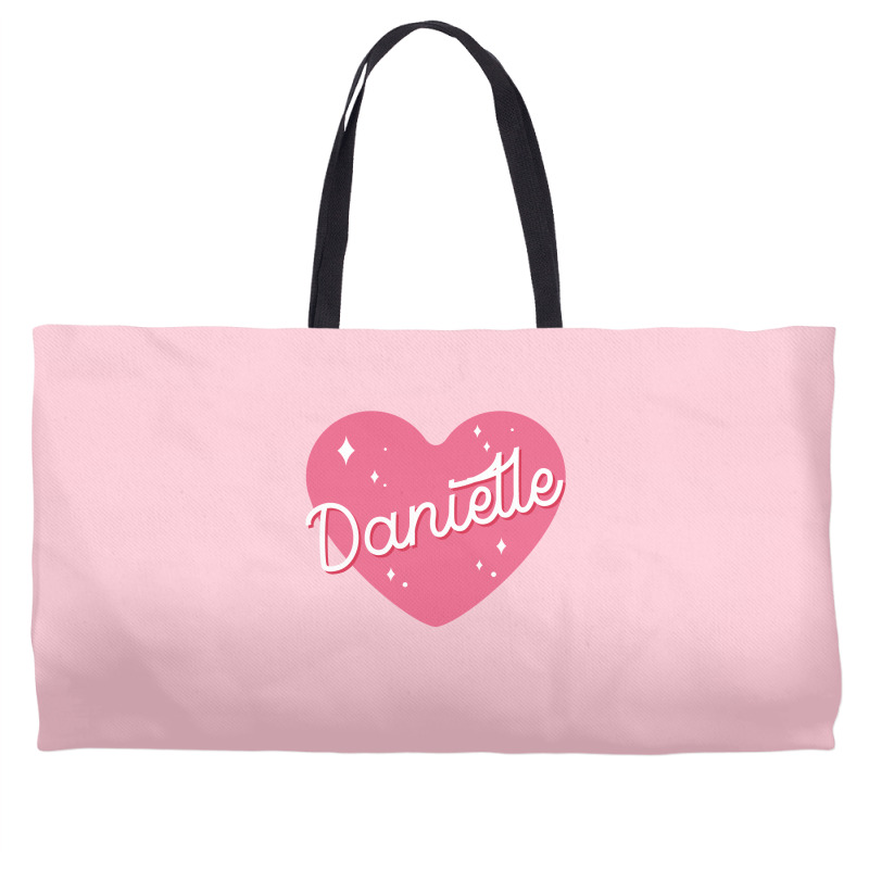 Newjeans New Jeans Danielle Name Typography Tokki Weekender Totes | Artistshot