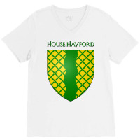 House Hayford Coat Of Arms Heraldry Sigil   A Song V-neck Tee | Artistshot