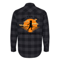 Just A Girl That Chases Sunsets Flannel Shirt | Artistshot