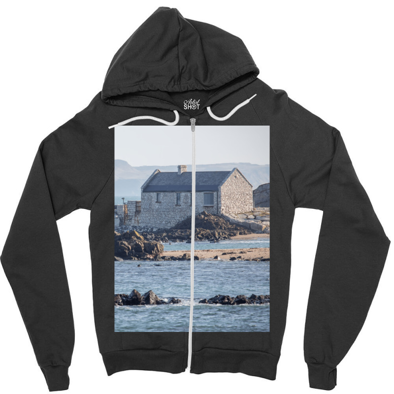 Ballintoy Harbour Zipper Hoodie by ahakascalisi0 | Artistshot