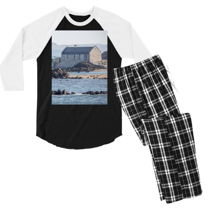 Ballintoy Harbour Men's 3/4 Sleeve Pajama Set by ahakascalisi0 | Artistshot