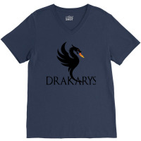 Angry Dragon   Fire V-neck Tee | Artistshot