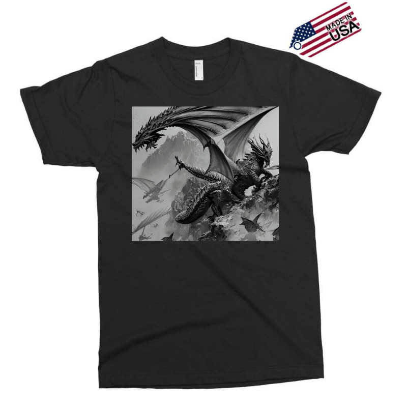 Ai Artwork Dragons Exclusive T-shirt | Artistshot