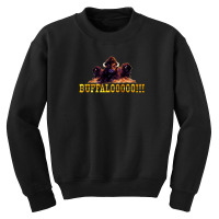 Buffalo Gold Casino Slot Machine Game Gifts Youth Sweatshirt | Artistshot