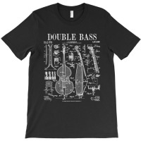 Double Bass Player Bassist Musical Instrument Vint T-shirt | Artistshot