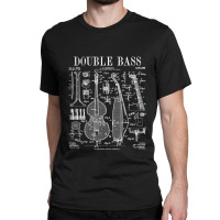 Double Bass Player Bassist Musical Instrument Vint Classic T-shirt | Artistshot