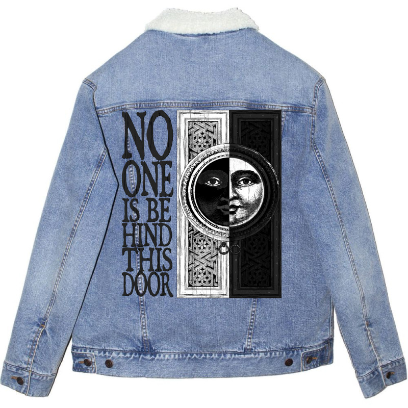 House Of No One Unisex Sherpa-lined Denim Jacket | Artistshot