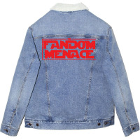 Fandom Menace Unisex Sherpa-lined Denim Jacket | Artistshot