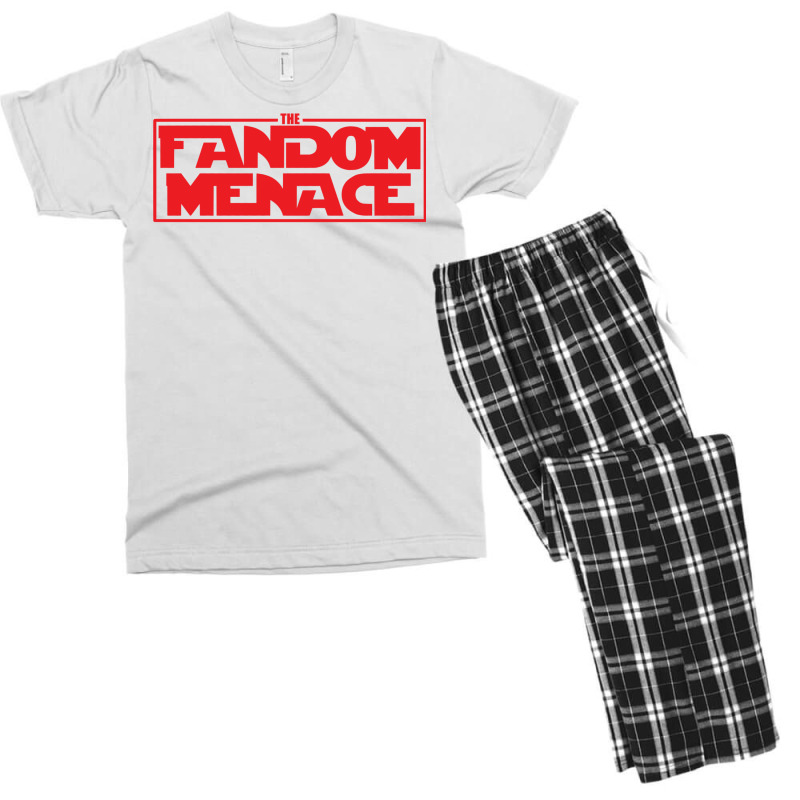 Fandom Menace Men's T-shirt Pajama Set | Artistshot