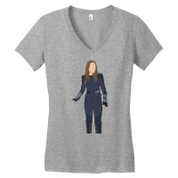 Daisy Johnson Minimalist Women's V-neck T-shirt | Artistshot