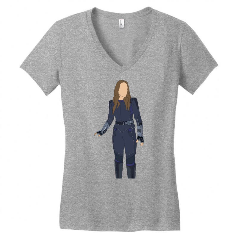 Daisy Johnson Minimalist Women's V-Neck T-Shirt by wasinabokthn | Artistshot