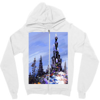 The Castle Zipper Hoodie | Artistshot