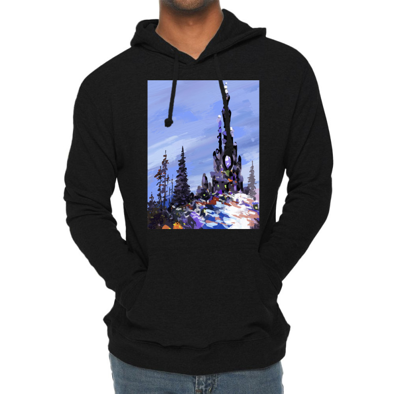 The Castle Lightweight Hoodie | Artistshot