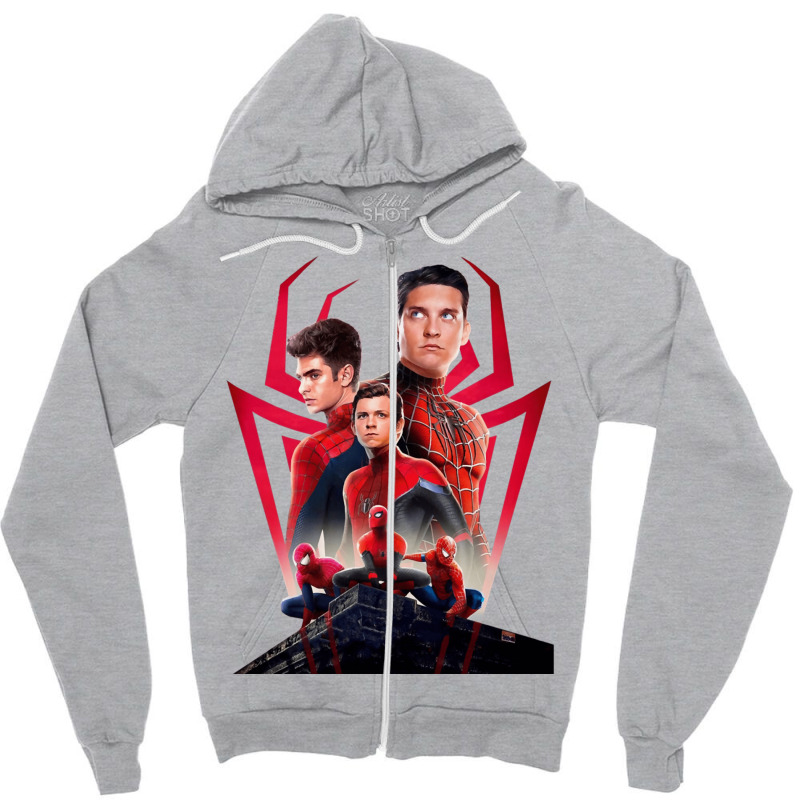 3 Spider Zipper Hoodie by bazazkwstas | Artistshot