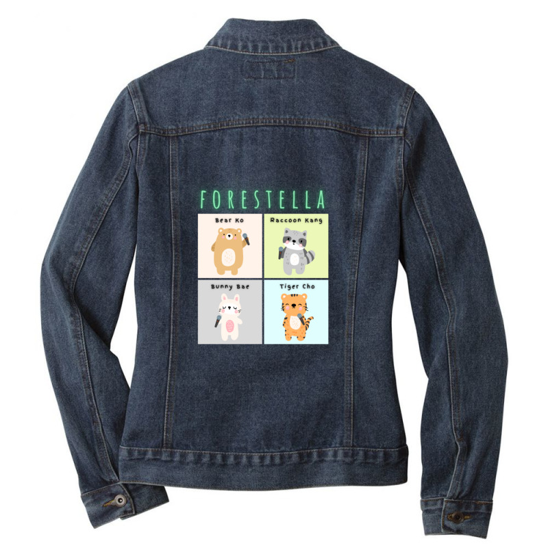 Cute Forestella Fan Art Ladies Denim Jacket by MaricelyOrtiz | Artistshot