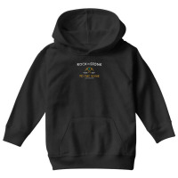 Rock And Stone Minimalism Youth Hoodie | Artistshot