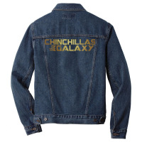 Chinchillas Of The Galaxy Men Denim Jacket | Artistshot