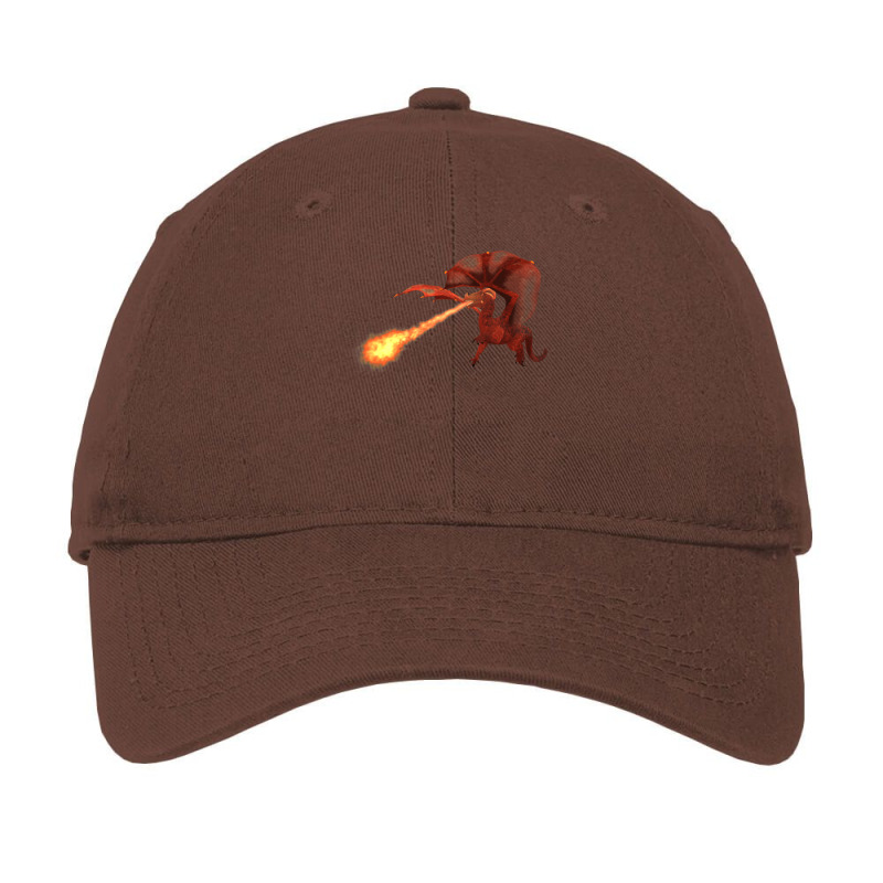 Fire Breathing Dragon Adjustable Cap by titchkluth4 | Artistshot