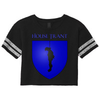 House Trant Coat Of Arms Heraldry Sigil   A Song O Scorecard Crop Tee | Artistshot