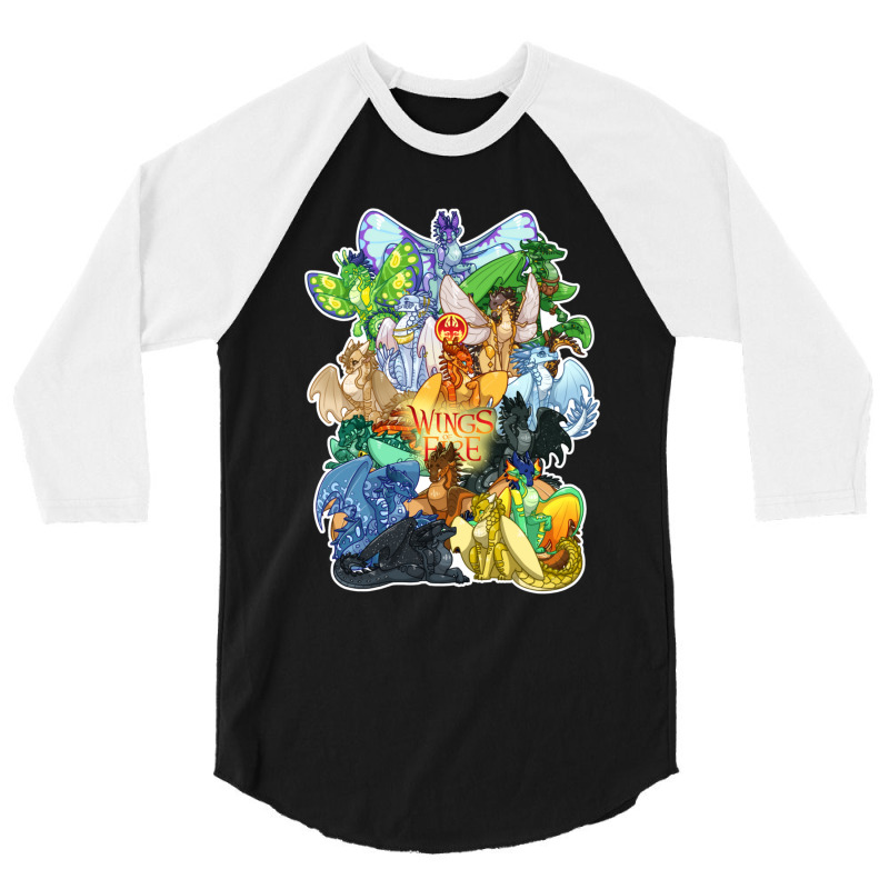 Wings Of Fire 3/4 Sleeve Shirt | Artistshot