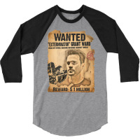 Wanted Exterminator Grant Ward 3/4 Sleeve Shirt | Artistshot