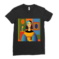 Beauty Girl Seamless Pattern Xii Ladies Fitted T-shirt | Artistshot