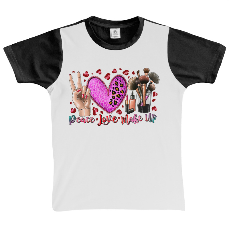 Peace Love Makeup Graphic Youth T-shirt | Artistshot