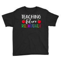 Teaching Future Bilingual Spanish Instructor Maest Youth Tee | Artistshot