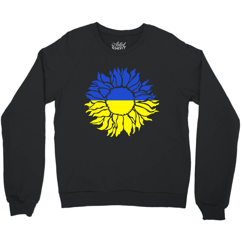 Sunflower Of Peace Crewneck Sweatshirt | Artistshot