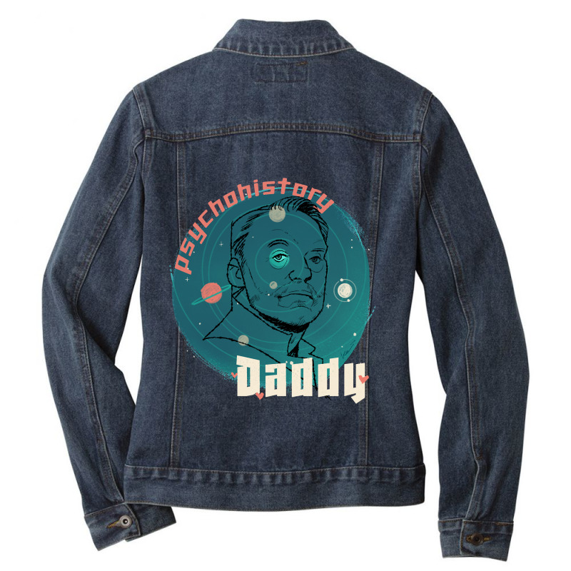 Psychohistory Cream Daddy Version Ladies Denim Jacket by VincentKirizaChiriminami | Artistshot