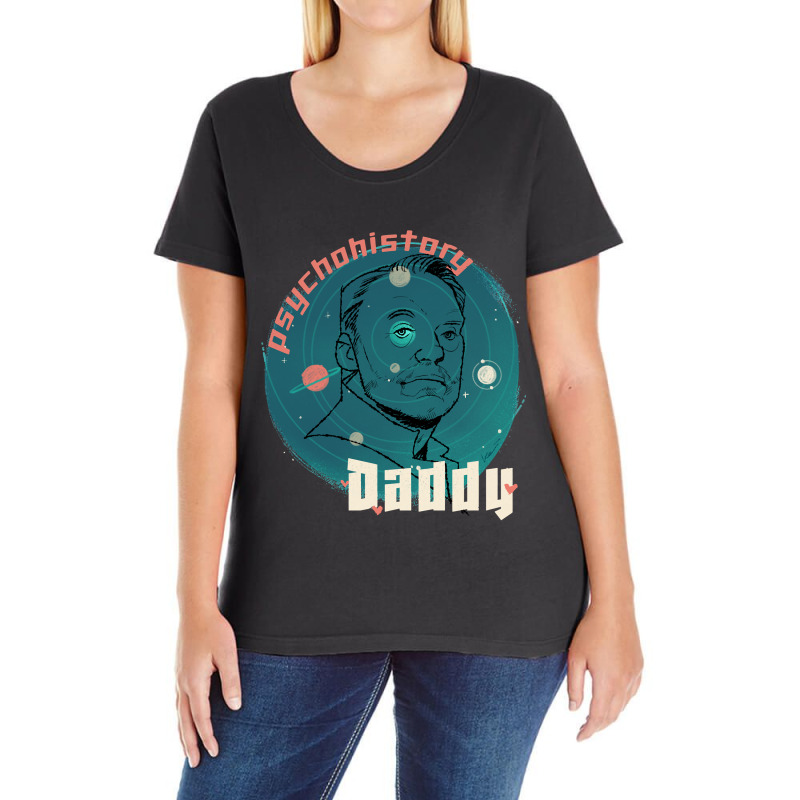 Psychohistory Cream Daddy Version Ladies Curvy T-Shirt by VincentKirizaChiriminami | Artistshot