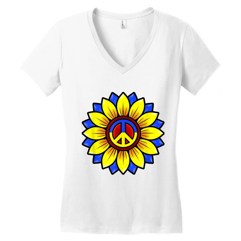 Sunflower Women's V-neck T-shirt | Artistshot