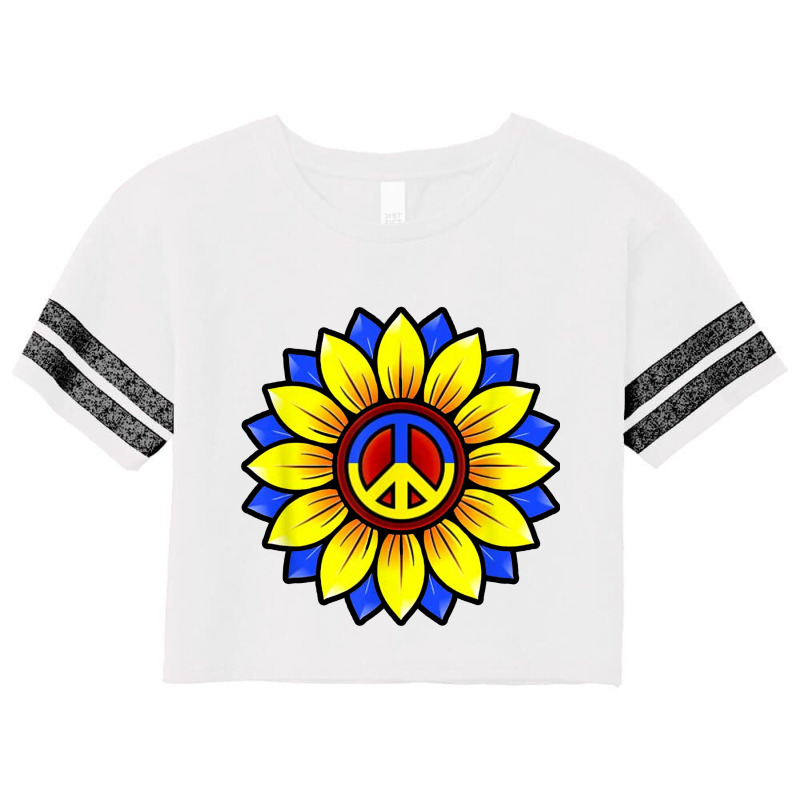 Sunflower Scorecard Crop Tee | Artistshot